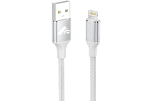 Aioneus iPhone Charger Cable 1M [MFi Certified] Lightning Cable,Fast Charger iPhone Cable USB A to Lightning Cord Compatible with iPhone 14 13 12 11 Pro Max Mini XS XR X 8 7 Plus 6 Series,iPad,AirPod