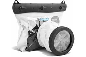 Sxhlseller Sac de Boîtier étanche pour Appareil Photo, Sac étanche Universel pour étui de Plongée sous-Marine pour Appareils Photo Reflex Numériques(Blanche)