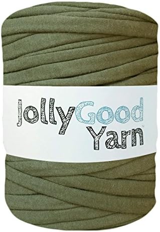 Sage green Jolly Good Yarn t-shirt crochet yarn (large roll)