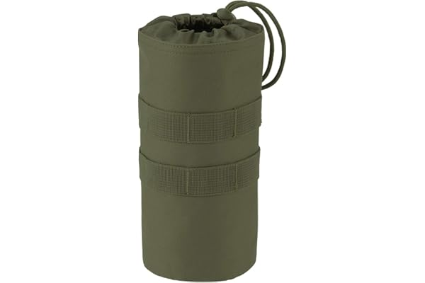 Brandit I Petite Adult Ficka (Unisex), oliv, flaskhållare modell 1, en storlek