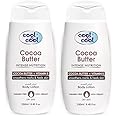 Cool & Cool Cocoa Butter Body Lotion 250ML(Pack of 2) - Moisturizing Formula with Cocoa Butter & Vitamin E, Non-Greasy & Paraben-Free, Smooths Marks and Heals Skin 500 ML