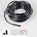 Produktbild Buyee® USB Endoskop Digitale Endoskop mit 10 Meter Kabel 7MM Kamerakopf und 6 Einstellbare Weiße LEDs Endoskop Inspektionskamera Rohr Boroskop wasserdicht USB-Endoskop-Boroskop Schwarz DHL