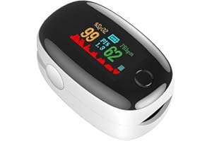 Tomedeks Pulse Oximeter Solo Finger per misurare il polso e la saturazione dell'ossigeno nel dito，Stile C