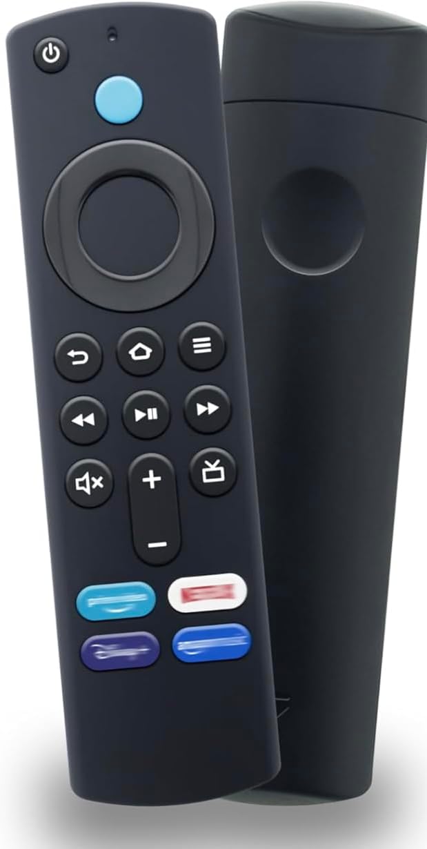 Replacement Voice Remote Control for AMZ Smart TV 4k, 2nd Gen, 3rd Gen,replacement remote control with Voice control fit for Toshiba Smart TV Fire-TV-Stick(2nd/3rd gen)/Lite/4K/4K Max/TV Cube,