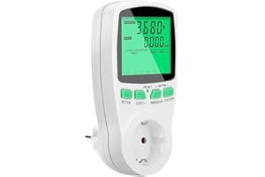 TORBYU Stromzähler für Steckdose,Stromzähler zur Messung Mini-PV-Anlage Mini-Solaranlage