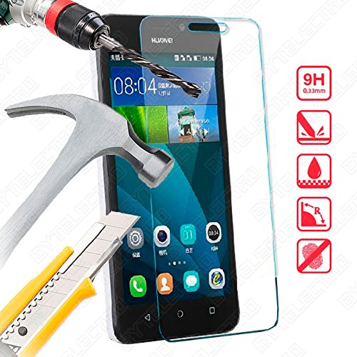 Bytelectro - Protector Pantalla CRISTAL TEMPLADO Premium HUAWEI ASCEND Y635