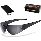 HELLY® - No.1 Bikereyes® | Bikerbrille, Motorradbrille, Motorrad Sonnenbrille | TESTSIEGER: beschlagfrei, winddicht, bruchsic