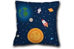 XBFOCNH 1 Almohada de bebé,45x45 cm, Funda de Almohada de Viaje para niños y niñas