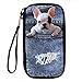 Produktbild WeoHau Drucken Sie Mode 3D Polyester Passport Travel Visa Bag Wallet Card Pack Welpen