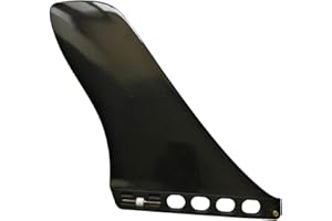 UP100 9 inch FCS 2 Auto Base Longboard & SUP Single Fin - Center Fin for Surfboards & Paddle Boards