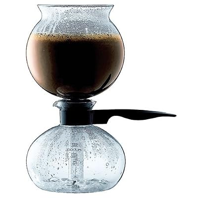 Bodum 1208-01 Pebo Cafetière à Dépression Verre 8 Tasses 1 L