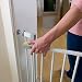 Hauck Open N Stop Pressure Fix Safety Gate up to 81cm door width, White