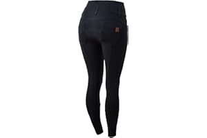 HORZE Pantalones de Montar Tara para Mujer con Asiento Completo y Cintura Extra Alta, Todas Las Tallas