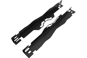 WODHMIEY Lot de 2 outils d'alignement des roues, mesures précises en acier inoxydable pour voiture, design expert avec rainure unique et trou de suspension soigneusement conçu (noir)