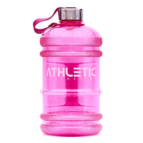Waterjug / Trinkflasche / Wasserflasche [2,2 Liter] – Die ideale Trinkflasche für dein Training, die Arbeit oder Unterwegs – ATHLETIC AESTHETICS - 2