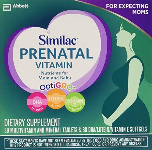 Similac Prenatal & Breastfeeding Vitamin - 30 Count
