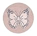 Lorena Canals Butterfly Vintage Washable Rug (Nude)