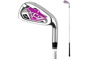 ACHETE Hierro de palo de golf n.º 7 para hombres y mujeres, palo de práctica de columpio, de acero/grafito, para principiantes, mano derecha, palos de golf individuales