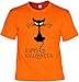 Produktbild Tini - Shirts Halloween T-Shirt - Coole Sprüche/Motive - Kostüm Halloweenparty : Happy Halloween Cat - Halloweenshirt Schwarze Katze Gr: 3XL
