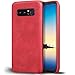 Produktbild Conie Basic Schutzhülle kompatibel mit Samsung Galaxy Note 8, Rotes PU Leder Case Innenseite weich gefüttert Handy Hülle Backcover