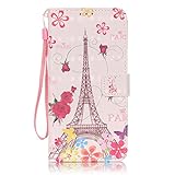 Karte Slots und versteckte Tasche zu halten Visitenkarten oder Ihre Bankkarten, integrierter Ständer für Ihre Handy