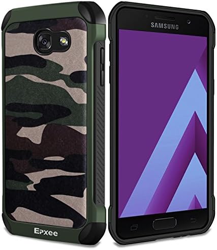 Epxee Samsung Galaxy A5 2017 Case, Heavy Duty Dual-layer Shockproof Protection Cover [for Galaxy A5 2017] - (Camouflage-001)