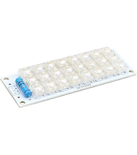 25 Stück LED 3mm Kaltweiß Diffus – Superhelle Leuchtdioden Für Elektronikprojekte