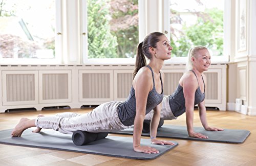 Liebscher & Bracht FAYO Faszienrolle mit Umlaufrille zum Training der Faszien, ideal für Balance- oder Regenerationsübungen, 38 cm - 7