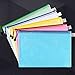 Produktbild 5 Stück A4 Größe Multicolor Mesh Dokumententaschen Zip-Datei Taschen mit Reißverschluss für Offices Supplies Durch Znyo