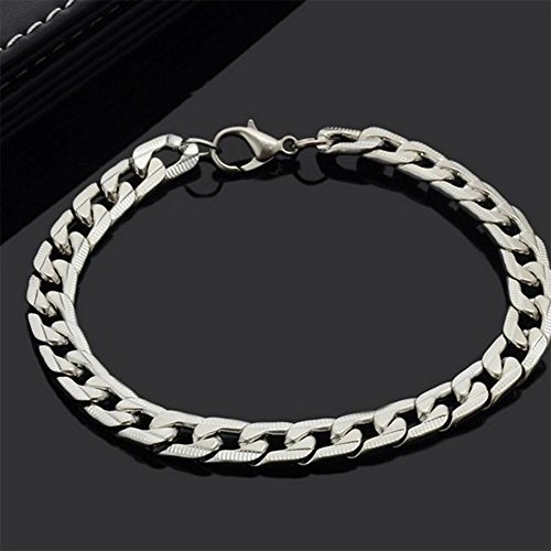 JUNGEN Armband Mode Herren Edelstahl Bracelet Bangle Weiße Armband Schmuck Zubehör - 4