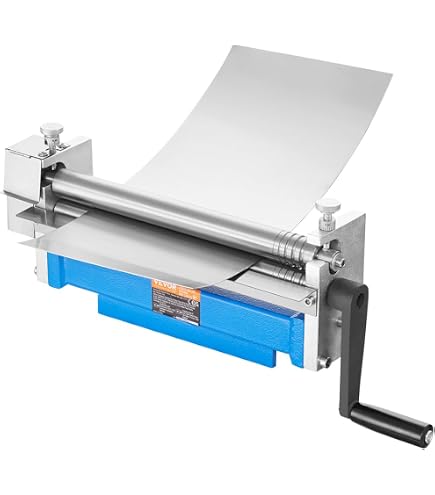 Lingvee Sheet Metal Roller 2 Station Bender Roofing Tools Sheet Fabrication 0-100° Bending Range