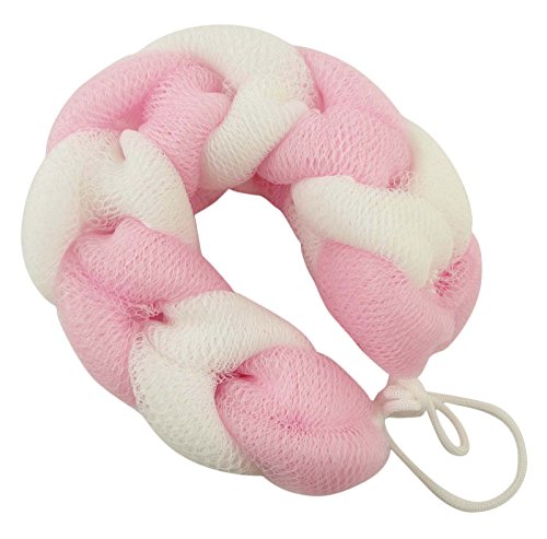 Divo Back Body Scrubber Bath Sponge With Rope Body Exfoliate Puff Pouf Spa Loofah Mesh Luffa 1 Pc