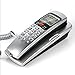 Produktbild Unbekannt GJ Wand-Telefon Home Office Hotel Bedside Kreative Festnetz GJDSF (Farbe : Silber, größe : L18CM*W7.5CM*H6.5CM)