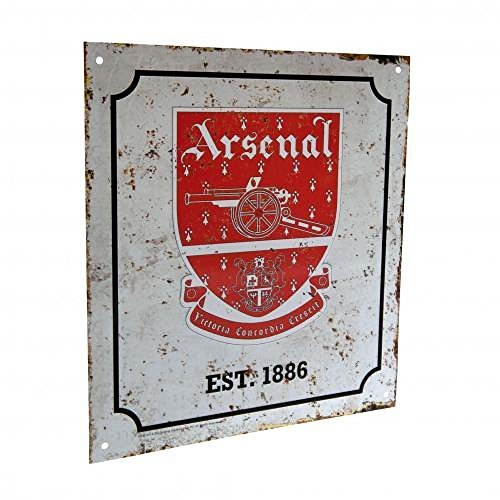 Arsenal FC Official Football Gift Retro Logo Sign - A Great Christmas / Birthday Gift Idea For Men And Boys