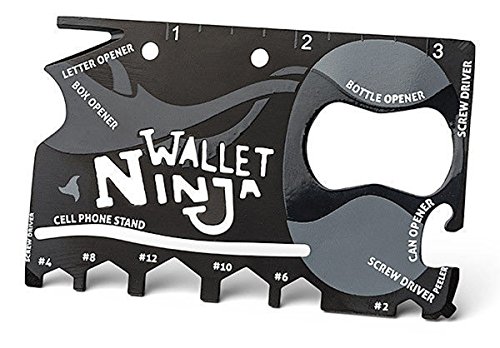 Kreditkarten Multifunktions-Werkzeug Wallet Ninja Multi-Tool mit 18 Funktionen