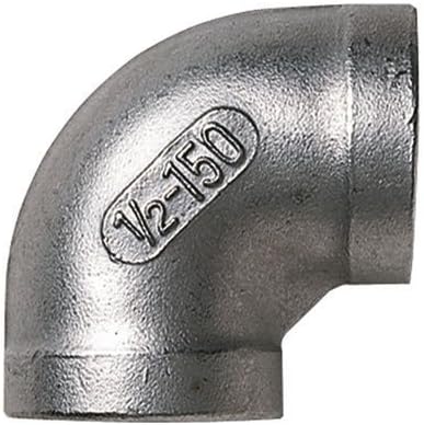 1" BSP FEM EQUAL ELBOW 90 S/STEEL 316 - Female Thread, BSPP x Female Thread, BSPP (316 stainless steel pipe fittings)