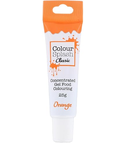 Essbare Lebensmittelfarbe Splash Gel Latte 25g Einzeln Tortendekoration