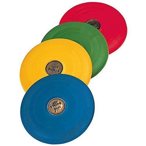 Kids Outdoor Garden Games Junior Catch & Throw Plastic Flying Discs - Pack Of 4 Kids Outdoor Garden Games Junior Catch & Throw Plastic Flying Discs - Pack Of 4