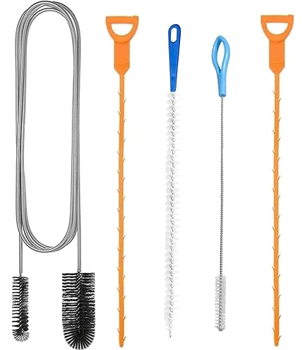 6 PCS Drain Unblocker Tools, Shower Drain Unblocker, Multifunctional Sink Unblocker Tool, Plumbing Unclogger Tool For Bathroom Shower Kitchen Plug Hole For Bathroom Shower Kitchen Plug Hole - View #9