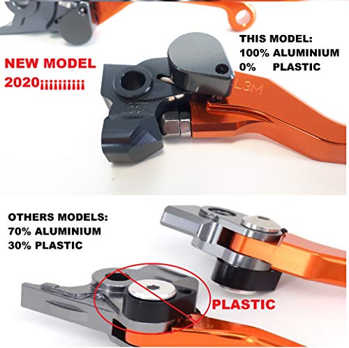 Kit MANETAS Freno Y Embrague Compatible con KTM EXC/SX/XC. Desde 2008 hasta 2013 || L83/R81 ||