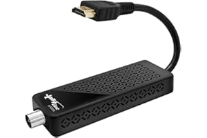 G.B.S. ELETTRONICA DECODER DVB-T2 HEVC 10BIT PER RETRO TV CON CAVO HDMI INTEGRATO - GBS JOLLY LINE JL43703