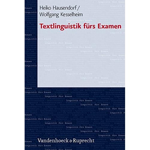 [PDF] Download Textlinguistik fürs Examen Kostenlos