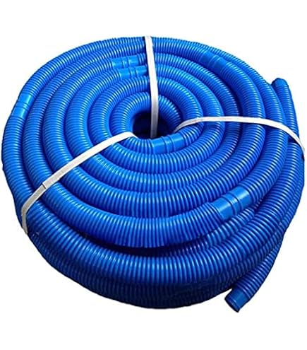 AquaOne Tubo Piscina 38 Mm 1,5 M – Flessibile, Resistente A Cloro E UV, Per Pompa E Filtro