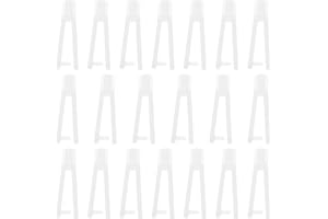 YINETTECH 20 Pezzi RC Forcella Collegamenti A Scatto Sostituzione Quick Link Nylon Forcella Aggiornamento Aeromobili Pezzo Di Ricambio Accessori Per Il Controllo Remoto Modello Di Aereo