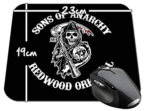 Hijos De La Anarquia Sons Of Anarchy Samcro RedWood Original Men Of Mayhem B Alfombrilla Mousepad PC