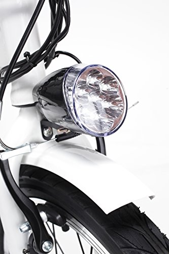 Biwik Mod. Book, 20 Zoll Elektrofahrrad,E-Faltrad,E-Bike,Pedelec,Klapprad,36V 250W Motor, 36V Li-Ion Akku mit 8Ah,weiß,schwarz (weiß) - 9