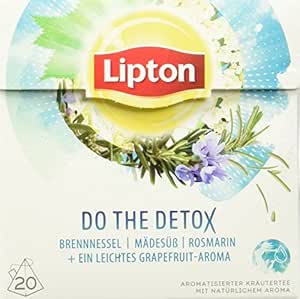 Lipton Krautertee Do The Detox Pyramidenbeutel 20 Stuck 3er Pack Amazon De Lebensmittel Getranke