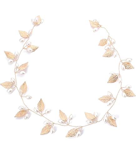 Bandeau De Mariée En Strass Doré - Serre-tête Pour Mariage, Soirée Fille, Douche Nuptiale, Décoration