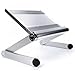 Produktbild Notebook-Ständer, XXRH, Tragbar/klappbar/Bürocomputer-Hebebühne/erhöhter Standfuß Office Pallet - Silber