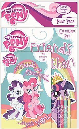 My Little Pony Play Pack Colouring Book Colour Pencils &amp; Pad Activity Set
